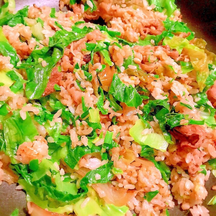 牛丼リメイク!野菜ましましオイスター焼きめし